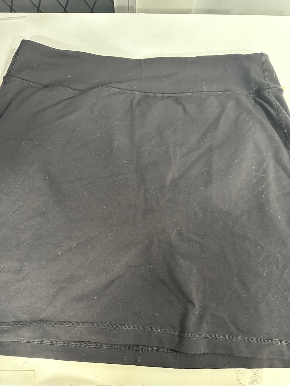 2 Duluth Trading Co Purple & Black Mini Skorts - Picture 5 of 7